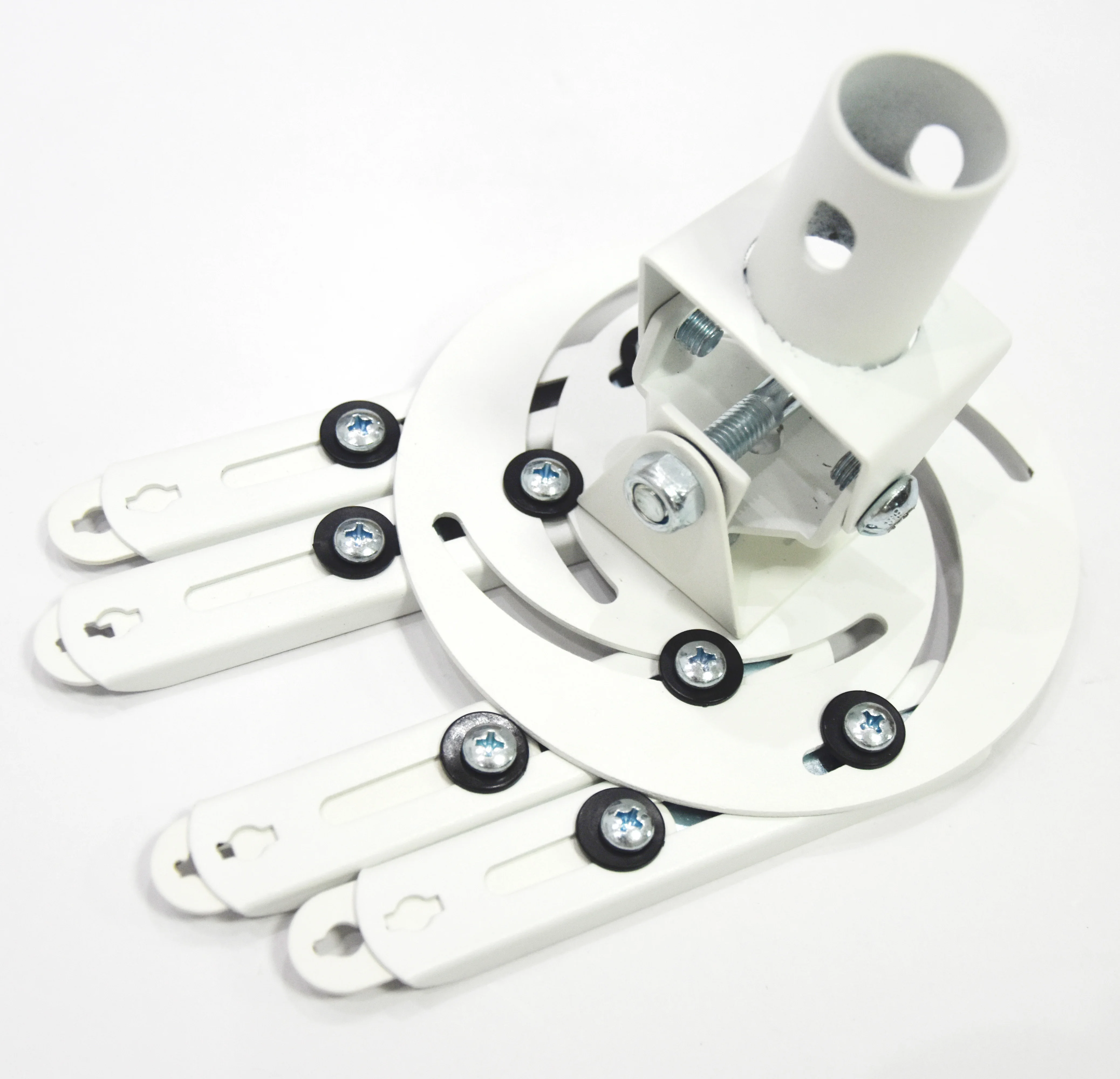 Универсальные потолочные крепления проектора белого цвета с регулируемой высотой 350-460 мм