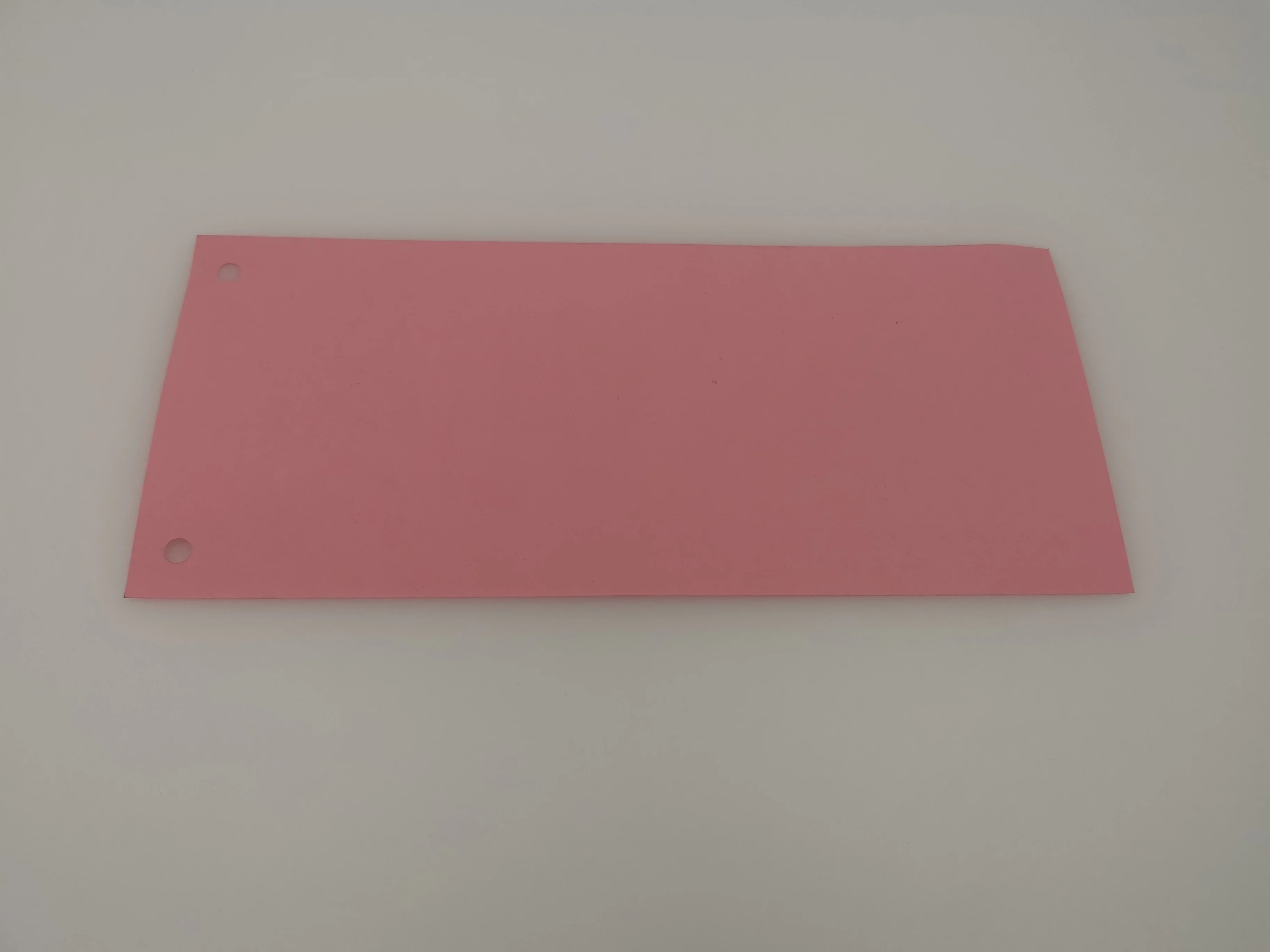 
Office or school made of 120g to 180g pure wood pulp paper divider 