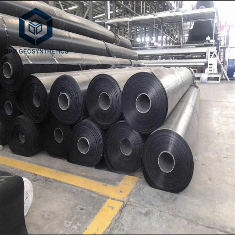 Smooth Textured Hdpe Geomembrane Liner Landfill Geomembrane For Landfill