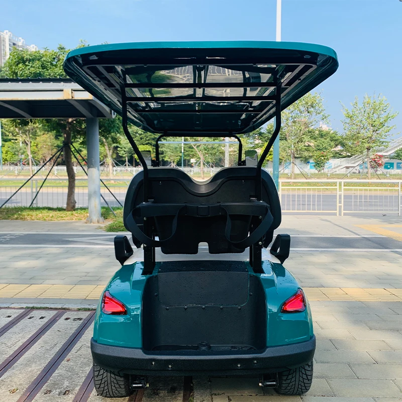 2022 Electric Golf Car Trolley Cart Mobile Cruiser Electric Scooter Sightseeing Car Scenic Spot 4 Seats