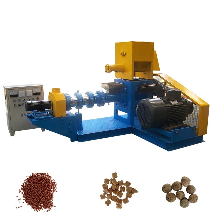 Pellet Animal Fish Feed Making Machine 200kg/H Pet Bird Piglets Food Mill Extruder Machine