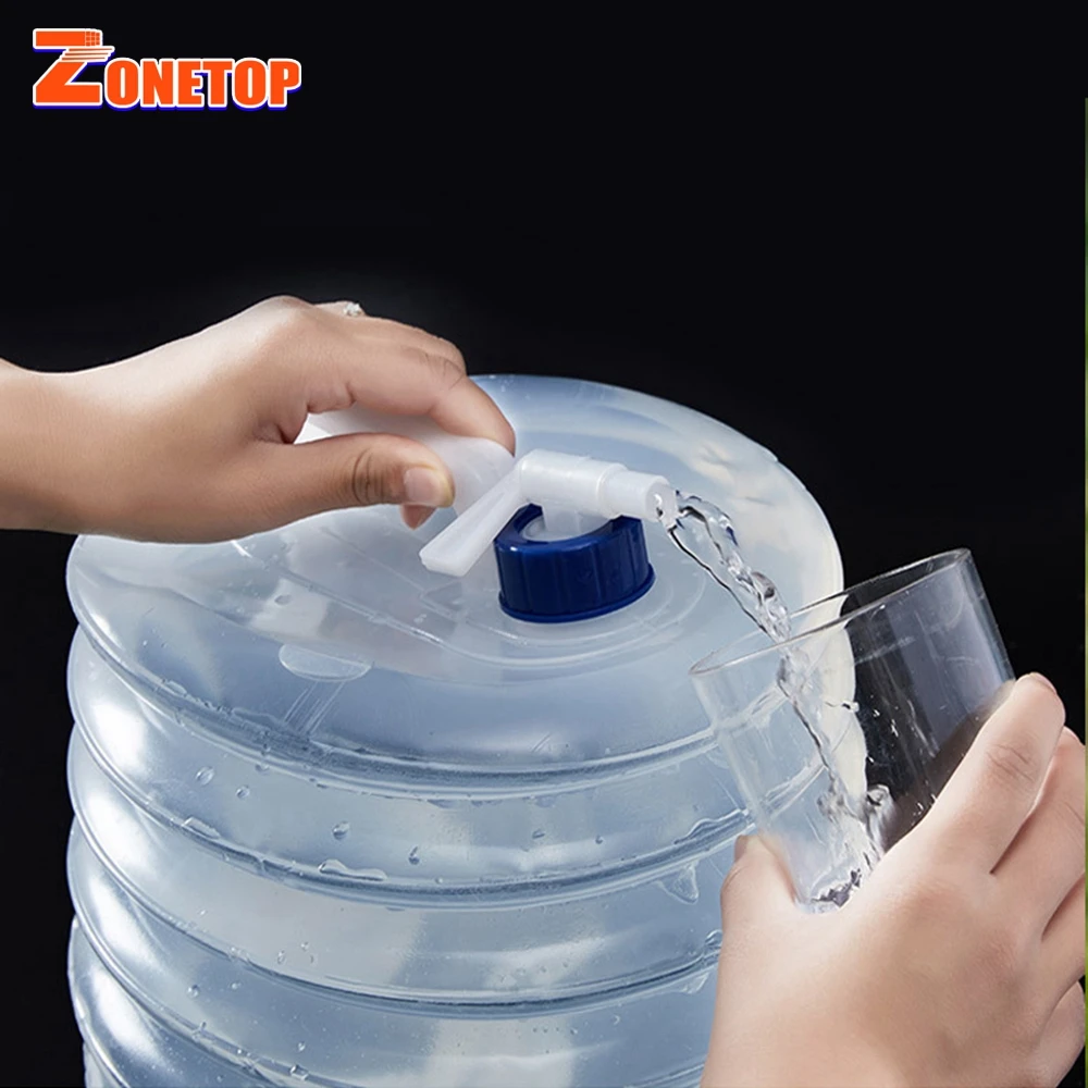 High Quality Reusable 3L 5L 8L 10L 15L Lightweight Portable Telescopic Collapsible Foldable Drinking Mineral Water Barrel