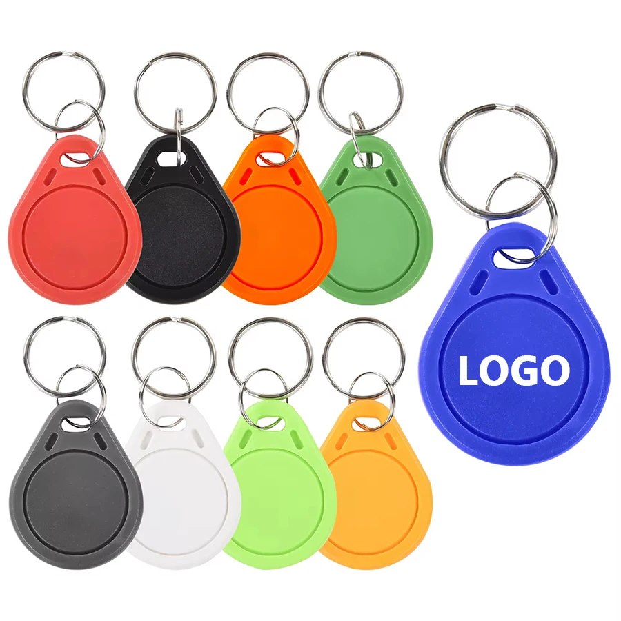 Access Control Abs Key Tags Key Tags Custom High Quality RFID Chip 125kHz Door Blank Key Fob