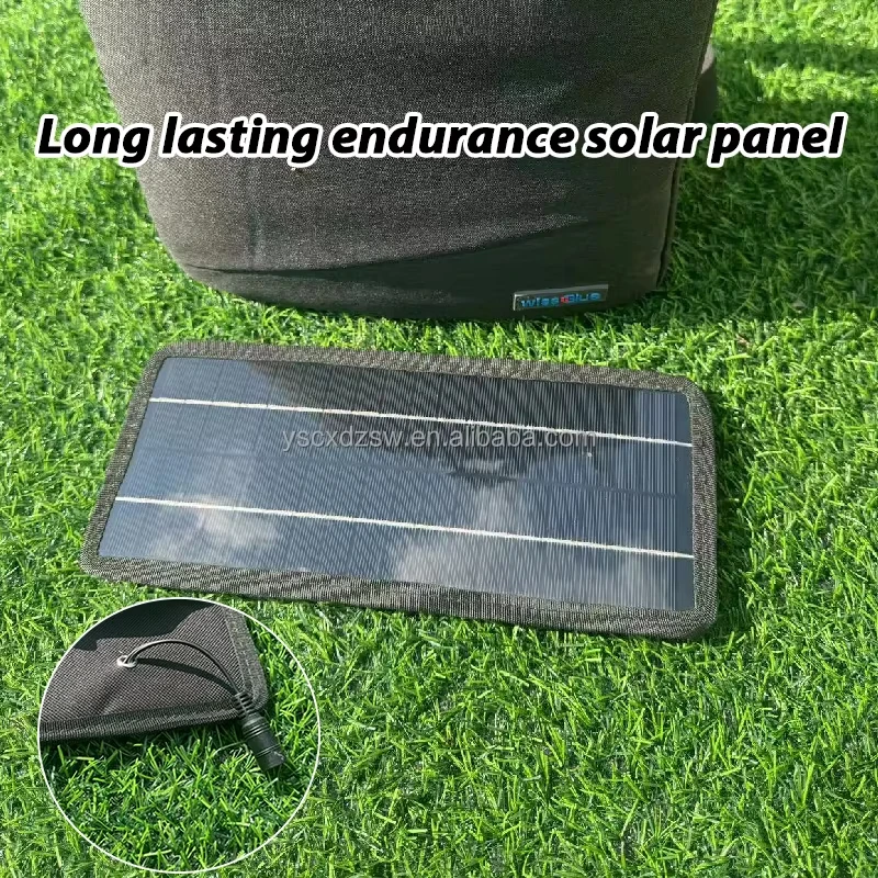 Portable Solar Panels Charger for Car Motorcycle Kick Scooter Efficient Battery Maintenance