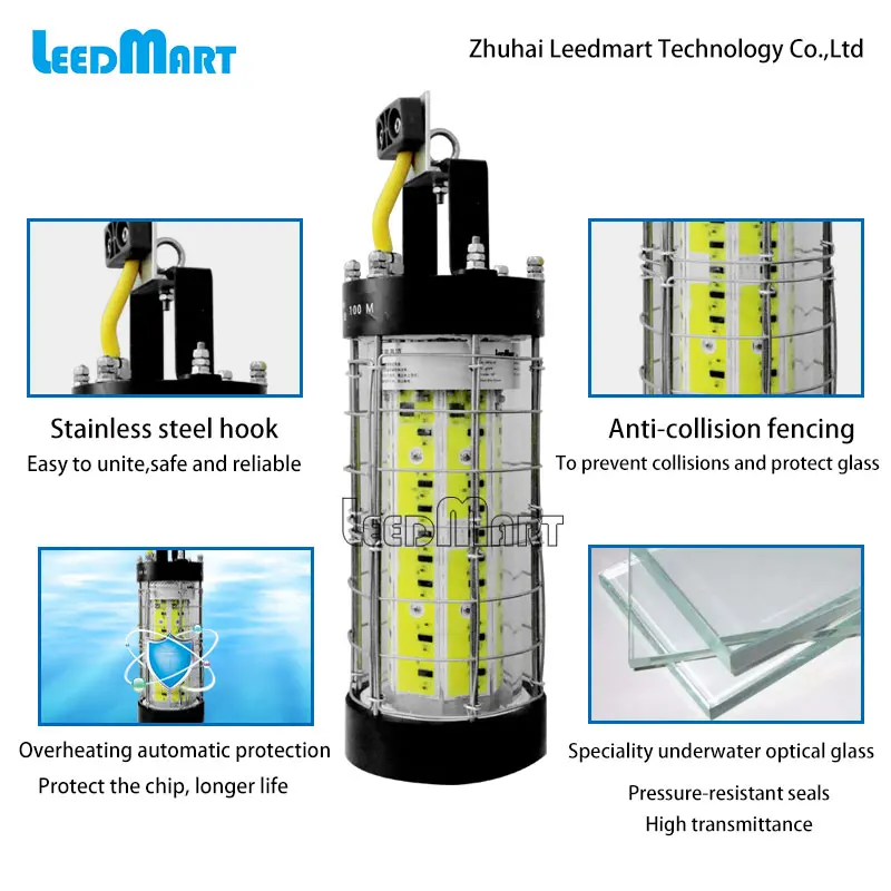 10% Off LED Deep Water Underwater Flash Fishing Lights Squid Strobe Lure for Sea Fishing Lights