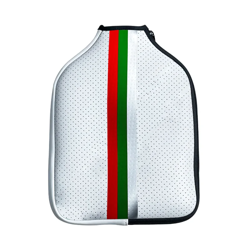 Custom Logo Leopard Print Neoprene Pickleball Accessories Pickleball Paddle Racket Case Sleeve Cover Bags