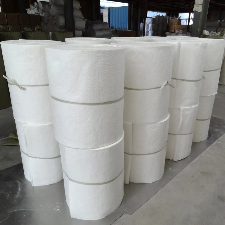 Ceramic Fibre blanket heat Insulation material 1260 ceramic fiber wool roll Insulation