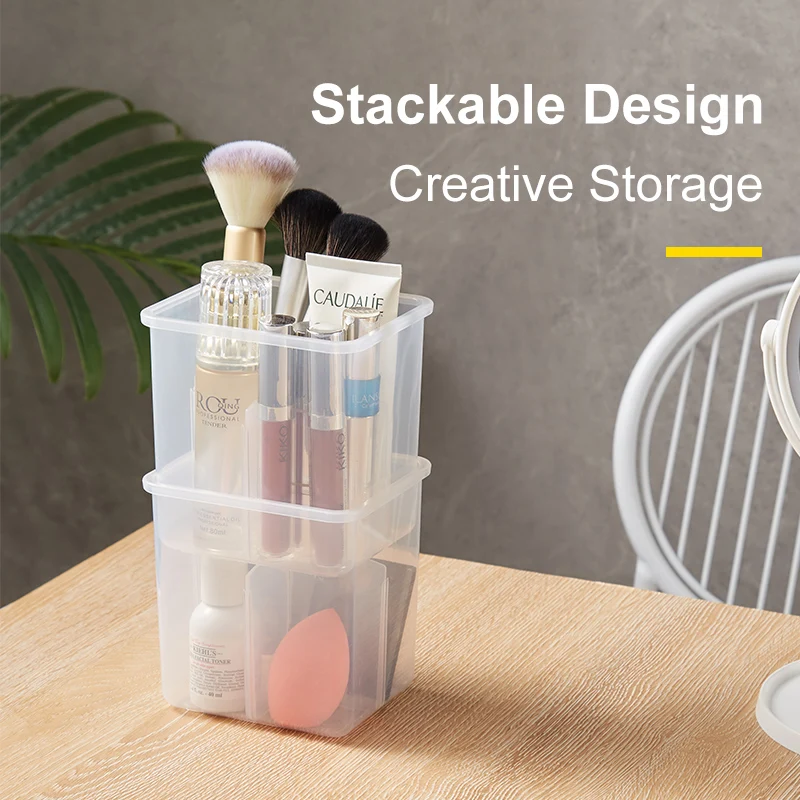 Stackable Kitchen Container Plastic Storage containers Boxes Freezer Drawer Fridge Bins Refrigerator Organizer