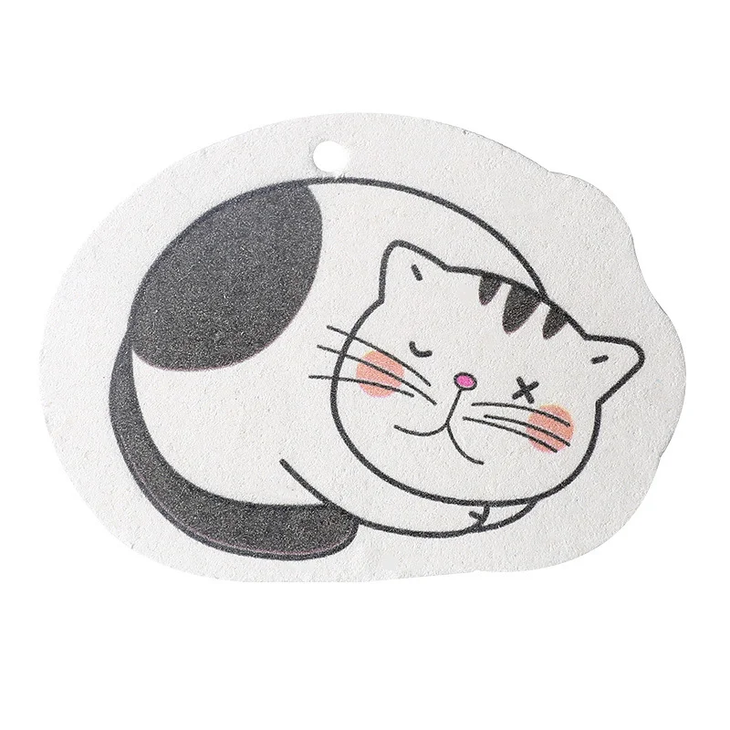 Animal Cute Cartoon Kitchen Cleaning Cellulose Sponge Clean Printed Wood Pulp Sponge Home Use Biodegradable Sponge