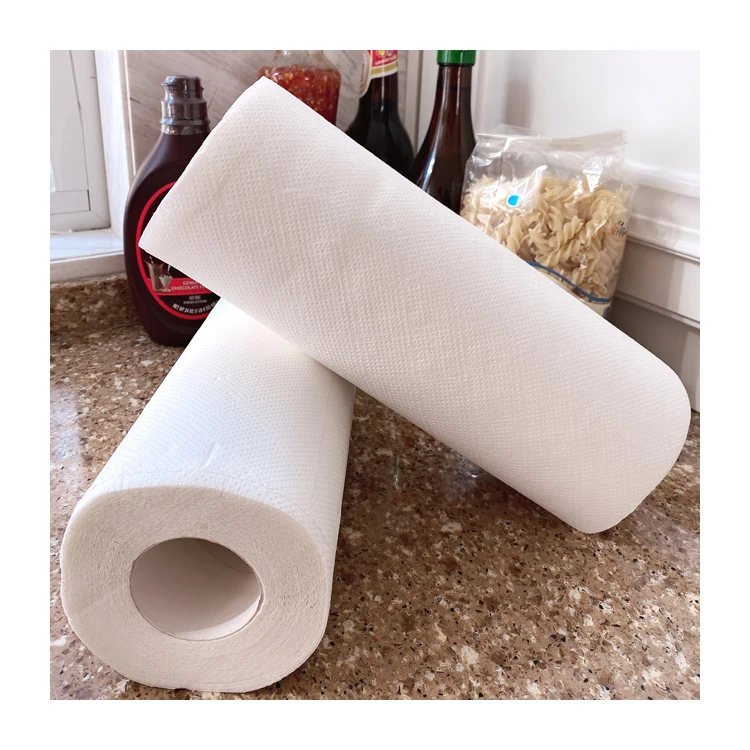 
Manufacturer logo printed kitchen tissue big roll paper water absorbing dust-free kitchen paper towel 