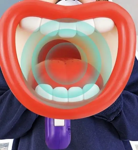 Electric Novelty Multi-Voice Changer Loudspeaker Toy Voice Interactive Changer Toy Recording Microphone Toys Fun for Kids