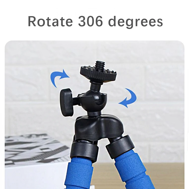 compact table top tripod adjustable shooting angle mini portable tripod for DSLR action camera smartphone