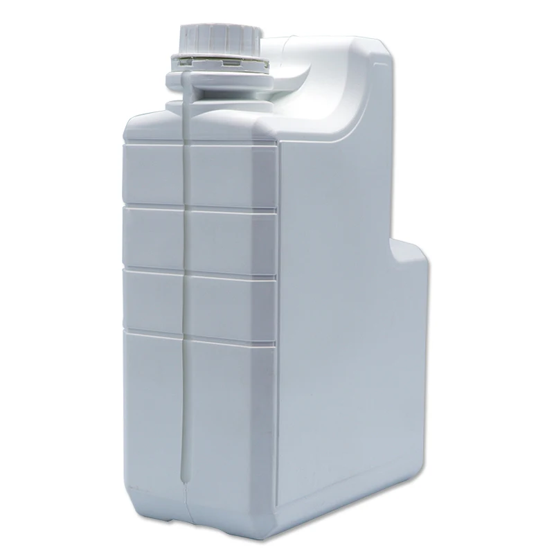 High Quality 5L 5liter Plastic Engine Oil Bottle empty bottle with Screw Cap Lubricant motor Flask can Wholesale