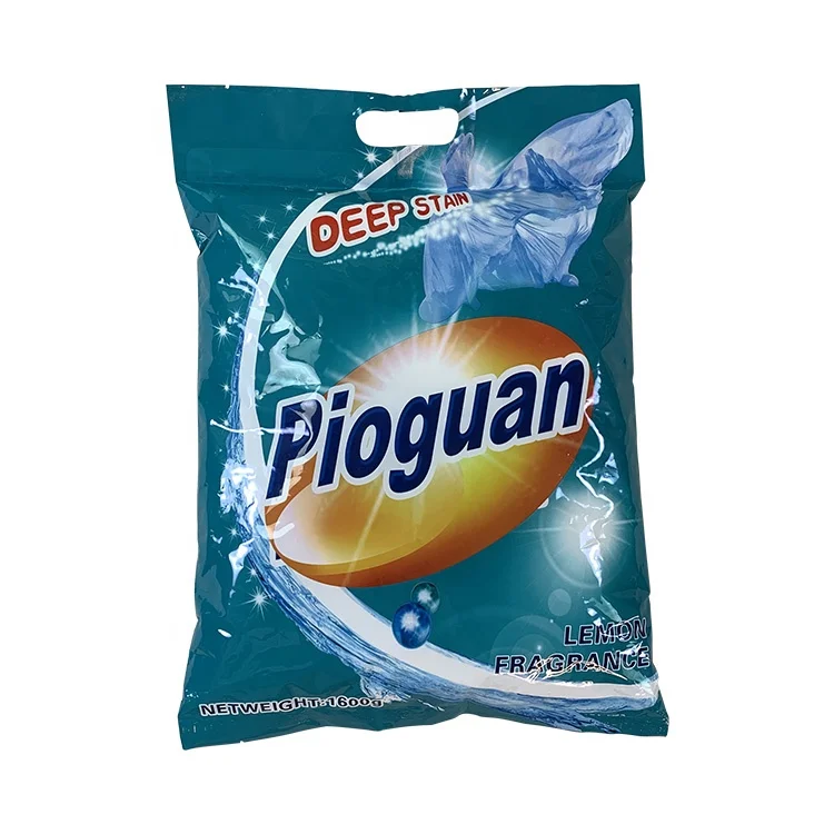 High quality factory supplier 1600g bulk washing detergent powder
