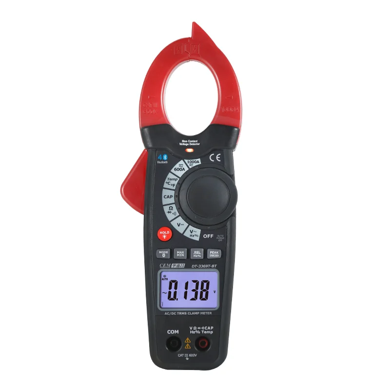 Dt-3369t-bt Высокоточный постоянного и переменного тока true RMS Многофункциональный Цифровые токоизмерительные