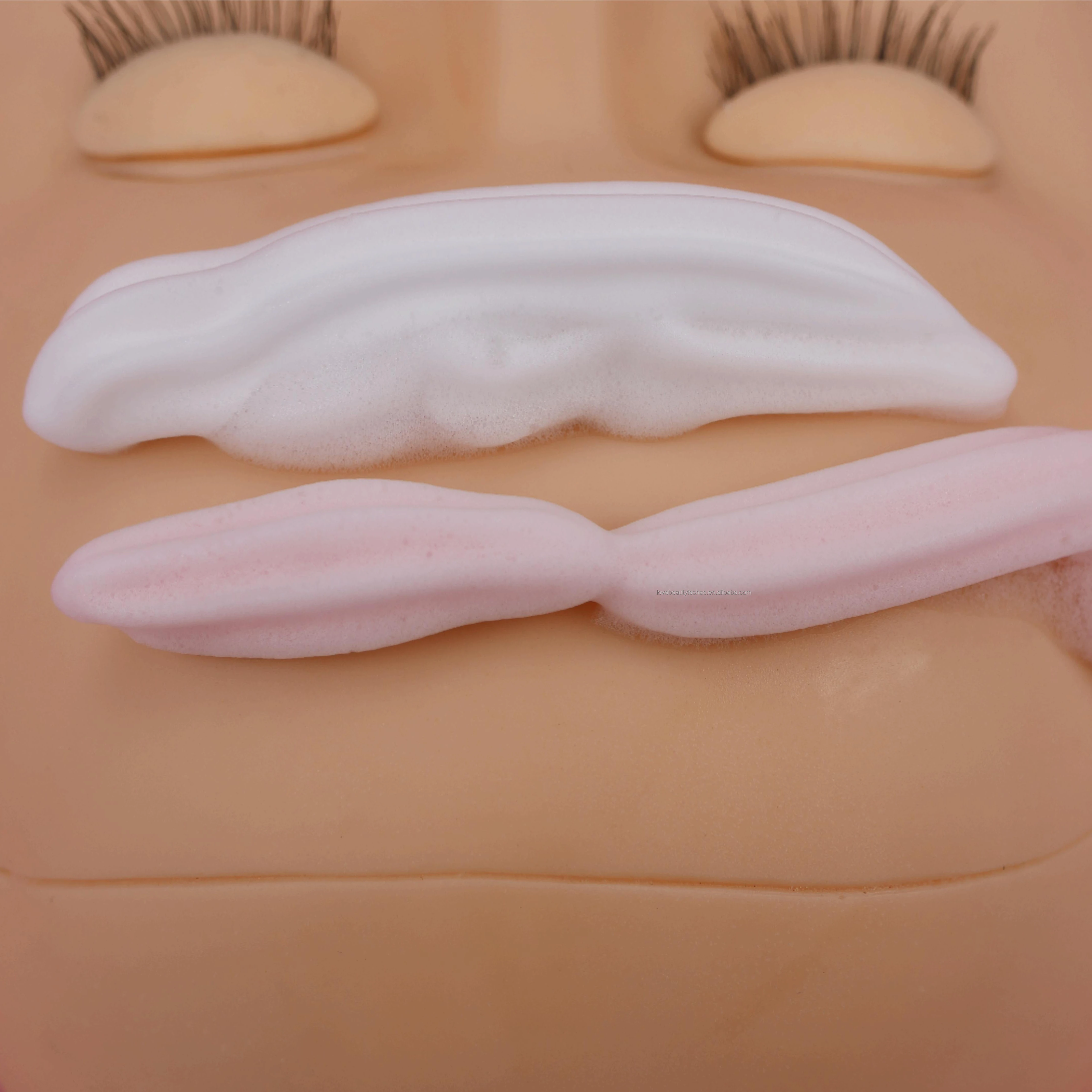 Factory 100ml Customized Whipped Cream cleanser For Eyelash Extension Tear Free Vegan Whipped Cream Lash Shampoo soap