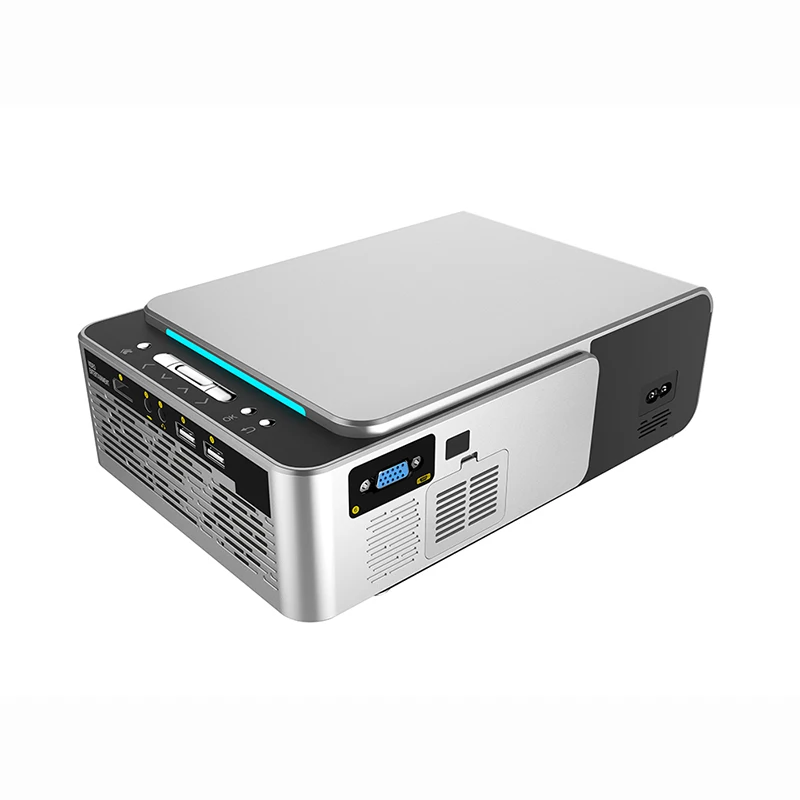 
Hot Sale HD Android Projector 3000 Lumens 1280*720p mini LED Projector T6 Home LED Projector T6 