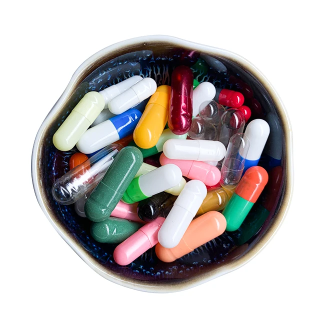 Halal Free  Ethylene Oxide(ETO)  Free From TiO2 Factory Size 00# 0#1#  Empty Vegetable Vegan Capsules