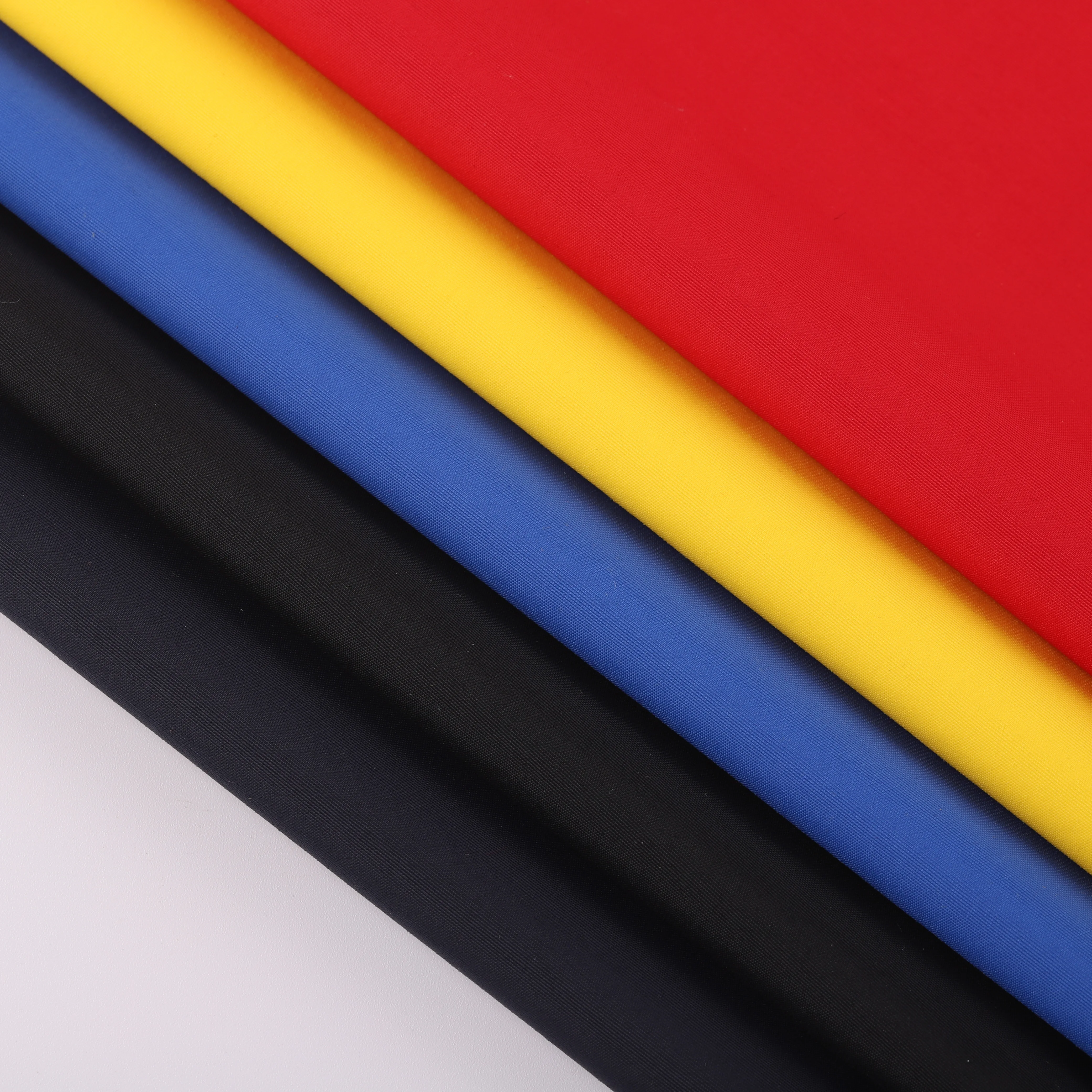 Custom Color&print 196T/228T/350T Plain Nylon Taslon Fabric with Waterproof and Pu Coating Used for Jacket