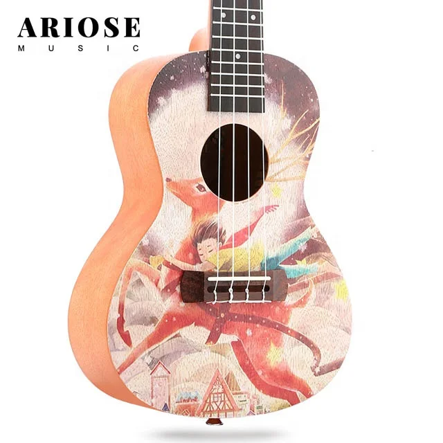 Wood  Ukulele Professional Instrument for School China Factory Ukulele Custom Ukuleles