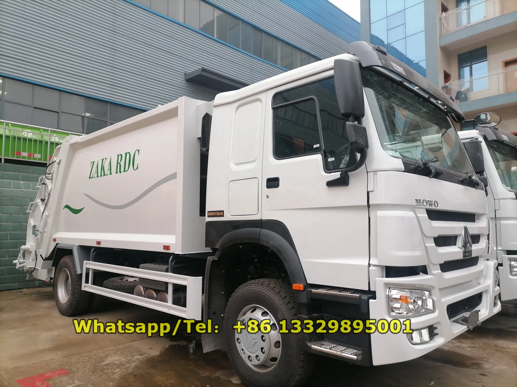 New 290HP Sinotruk Howo 15cbm refuse collector waste garbage truck for sale Kenya