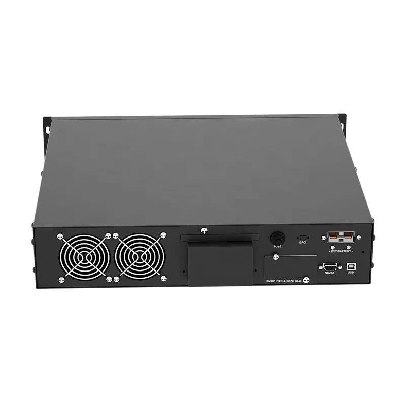 6KVA192VDC  6KW Rack Mounted Online UPS 220V/230V PF1 with UPS Battery Programmable Output Voltage