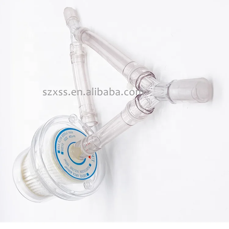 Medical Consumables Disposable Infant / Pediatric / Adult Arterial Line Cardiovascular Blood Filters