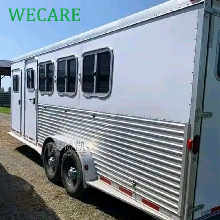 WECARE Street Coffee Van Beer Juice Bar Mobile Ice Cream Truck Towable Fast Food Trailer Pizza Truck Fully Equipped