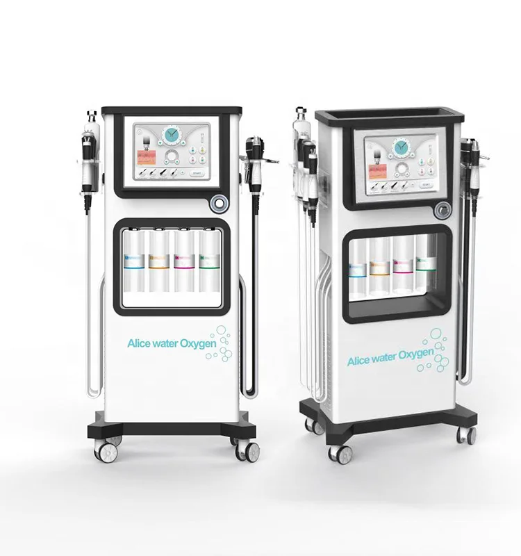 7 в 1, микродермабразия/гидродермабразия с анализатором кожи