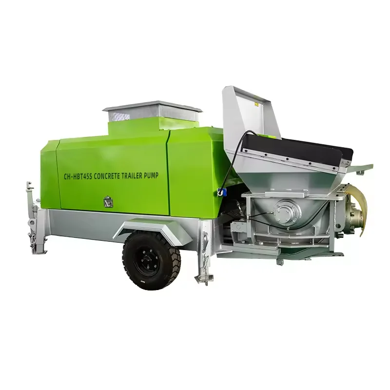 Mini Concrete Pump Diesel Engineering Construction Machinery Mobile Concrete Pump Stationary Concrete Pump Schwing