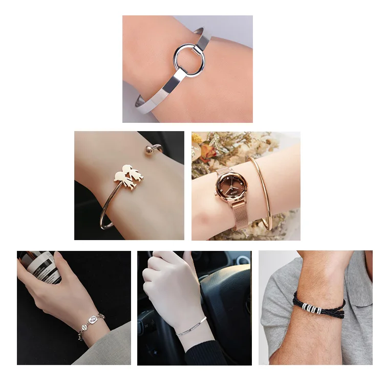 Из 14-каратного золота с viking женские часы толстая цепочка имя браслет гравировкой на заказ со льдом из нержавеющей стали