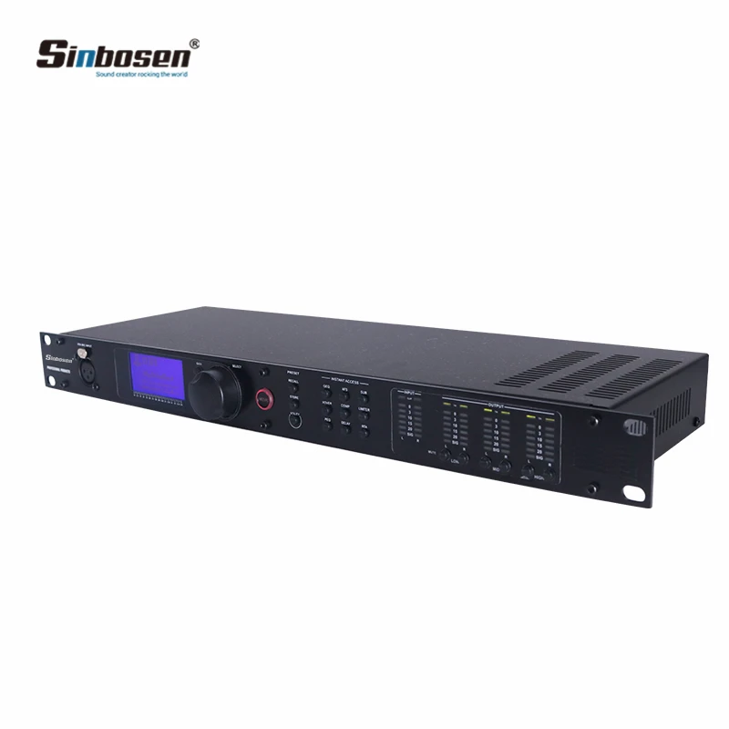 PA-2 stage professional 2 in 6 out digital processor dsp audio processor