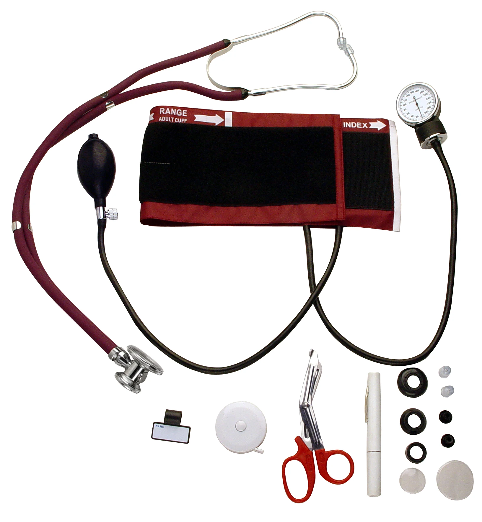 Manufacturers direct medical home blood pressure meter with multi-functional stethoscope