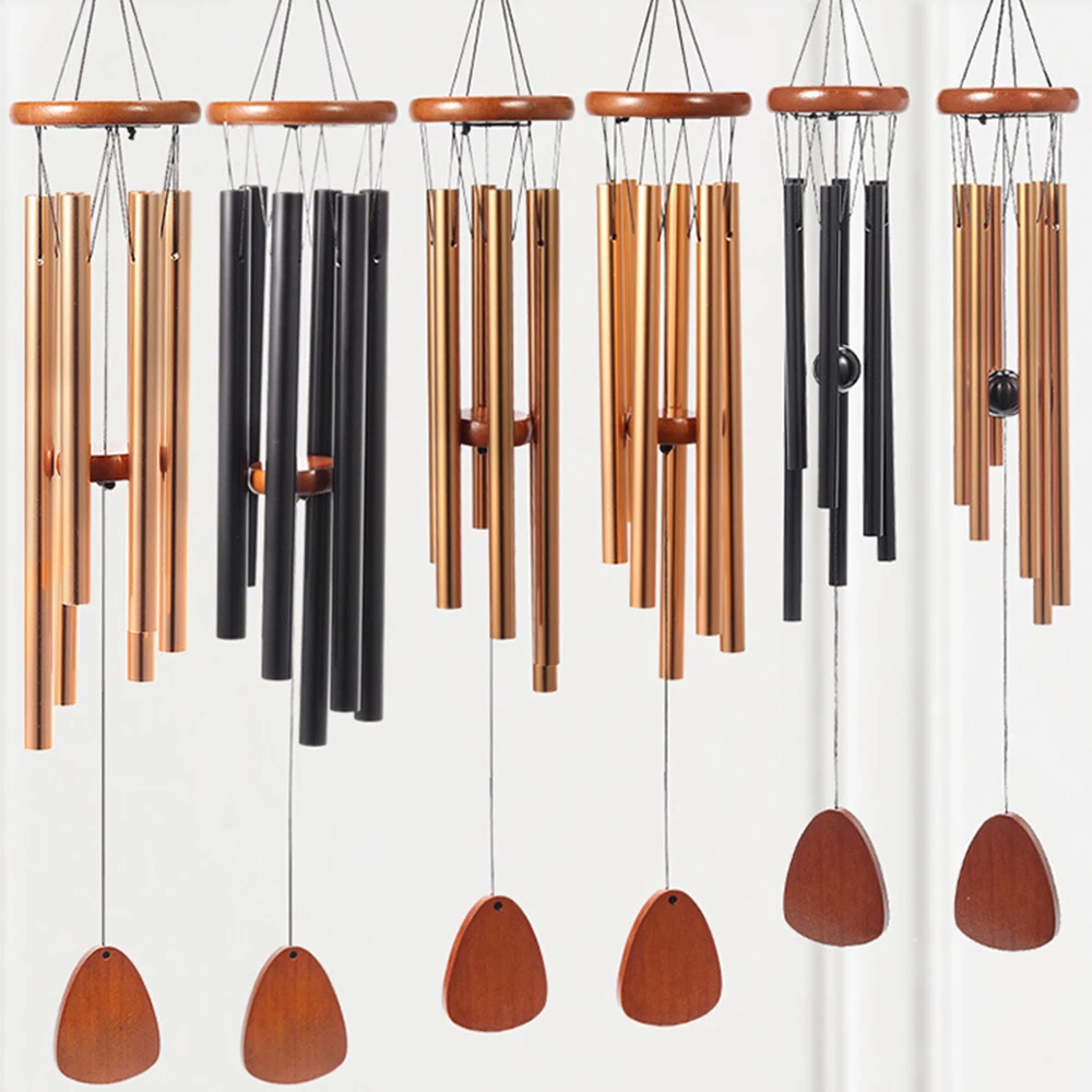 Внутреннее украшение для дома глубокий тон идеально настроенный музыкальный коринтийский металлический ветряной колокольчик 32 дюйма памятные ветряные колокольчики домашних