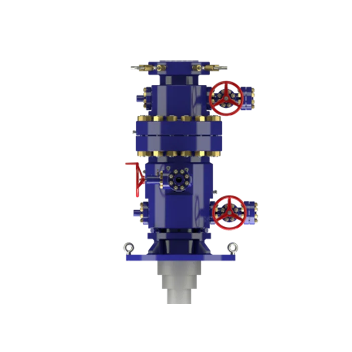 API 6A unitized wellhead and x-mas tree & equipment for oil production