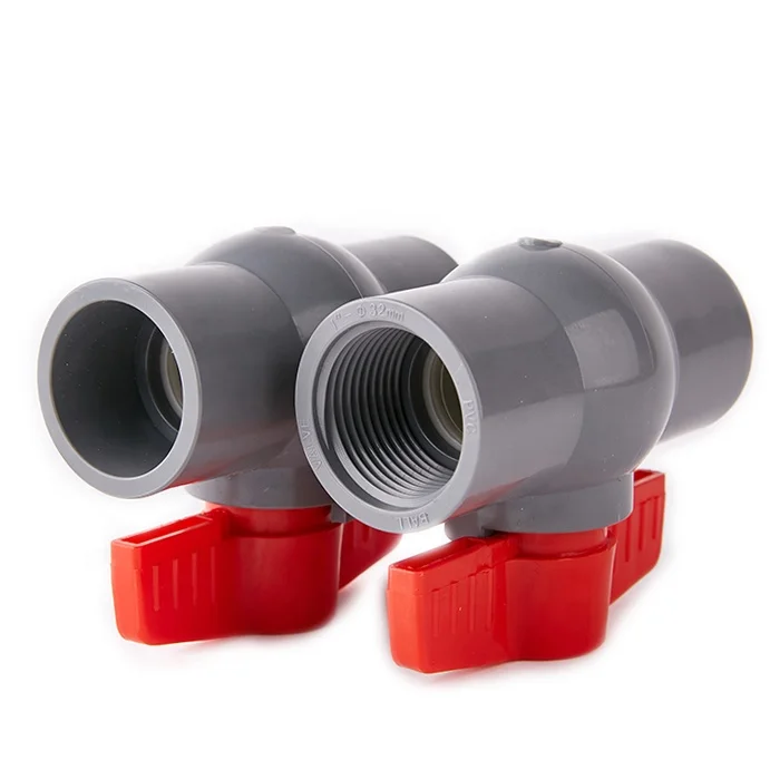 110mm 10PN simple ball value UPVC Double True Union Ball Valve Industrial Valves OEM Pressure