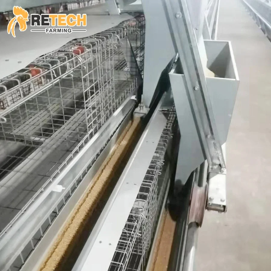 Poultry Farm Equipment Hot Dipped Galvanized a Type 3 Tiers Pullet Layer Rearing Chicks Chicken Cage for Sale