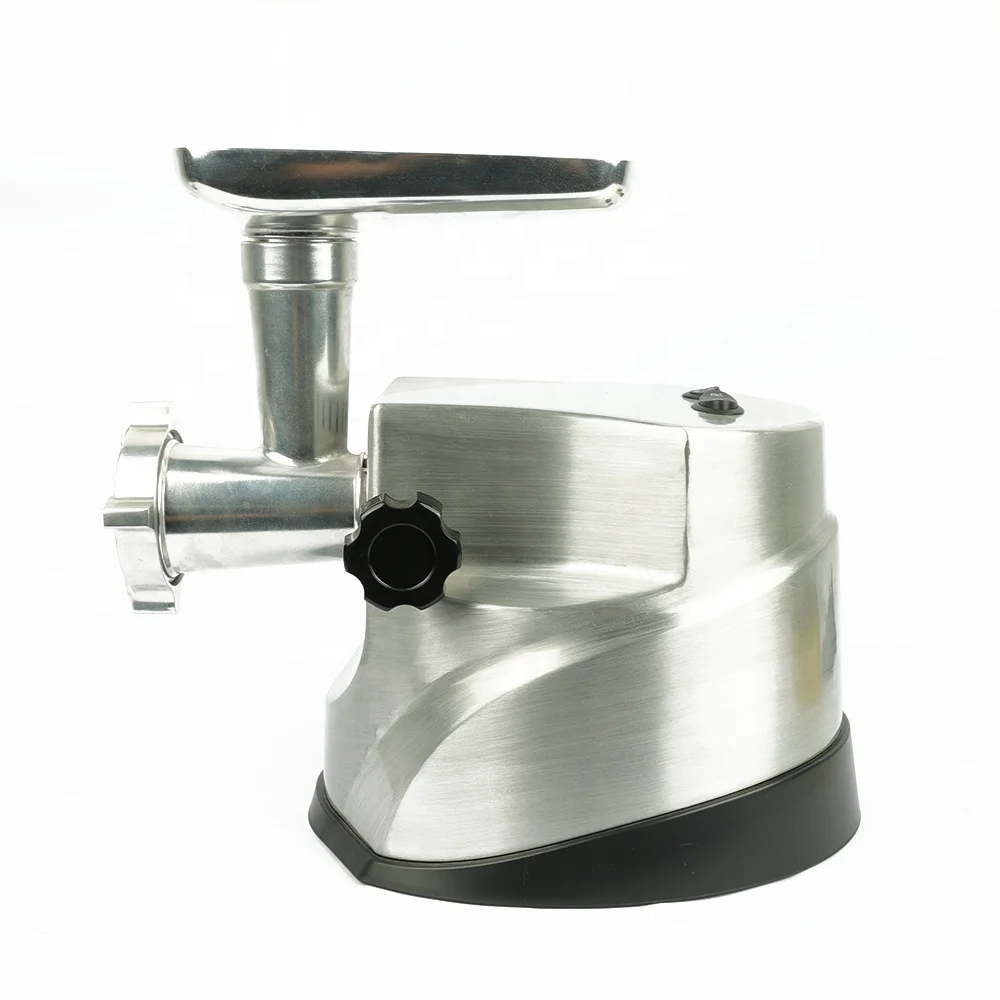 
wholesale easy to use safe factory production certification 500-1200W small stainless steel small meat grinder 