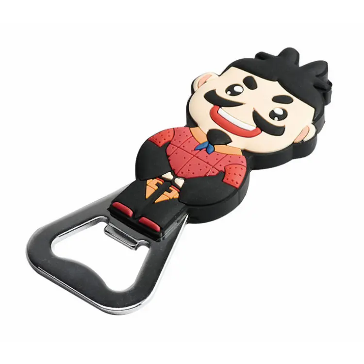 Personalised Made 3D Souvenir City Refrigerator Magnet Custom Logo Bottle Opener Magnet Fridge Magnet Customised