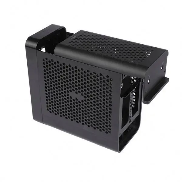 Aquarium Computer Case Mini Itx Low Price Pc Casing Ice Drill Ready-Made Test Bench Desktop Clear Blue Powertrain China Design