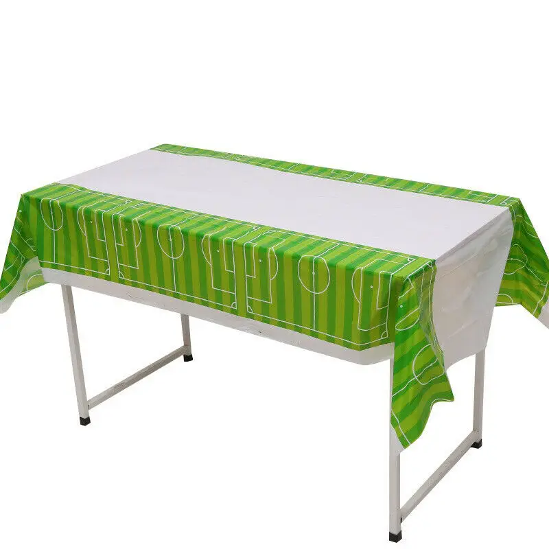 Heavy Duty Customized Printing  Table Cloth Wedding Disposable Fancy Tablecovers Party Birthday Tablecloth