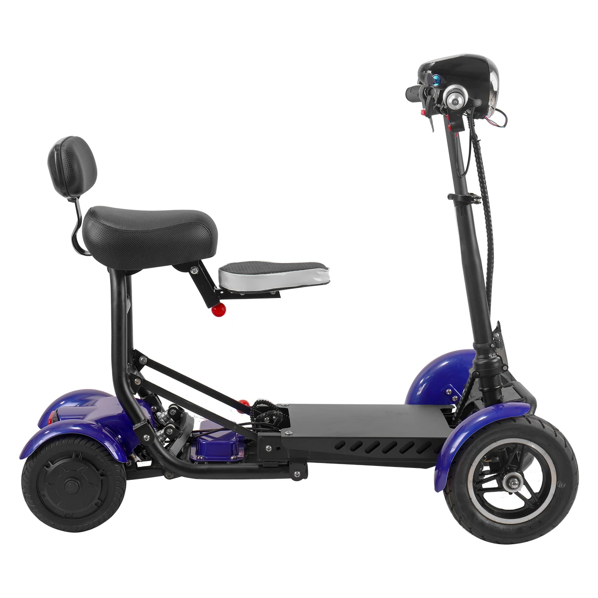  36V/детскй 4-колесный opklapbare scootmobiel портативный складной легкий небольшой размер мобильность компактный самокат большой скутер способный преодолевать Броды для пожилых