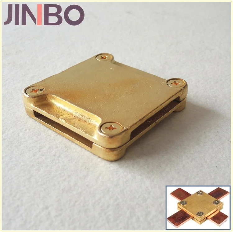 Square Tape Clamp 25x3mm Flat System Copper