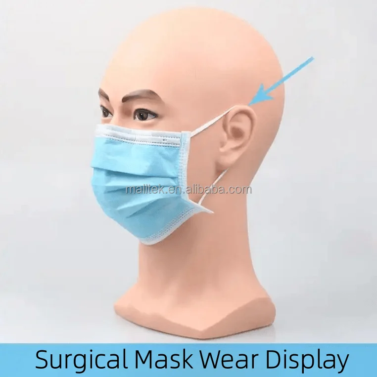 Wholesale Male Good Quality Head FRP Hat Display Mannequins