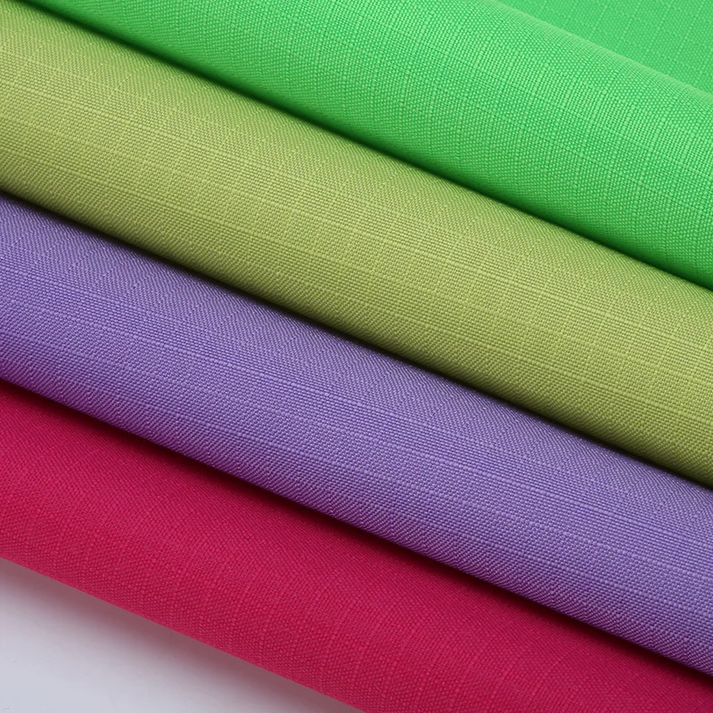 Factory wholesale 600D 0.5 Plaid Oxford Fabric 100% Polyester Plain Dyed for Work Jackets Garments Tents Bags