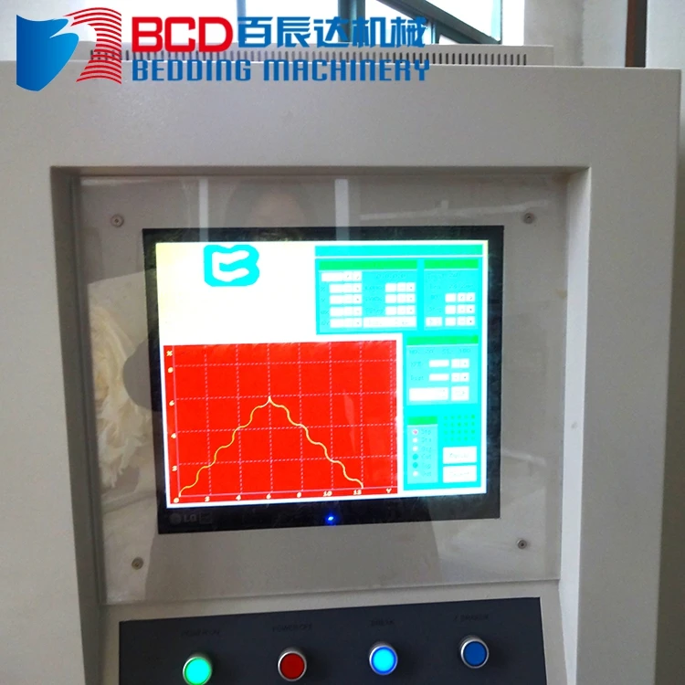 Cnc speed adjustor computerized multi needle mattress quilting machine for bedding products