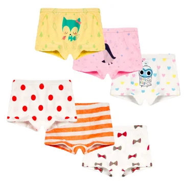 Men and women baby cotton boxer boxer briefs baby boy cartoon pants pants taro wholesale