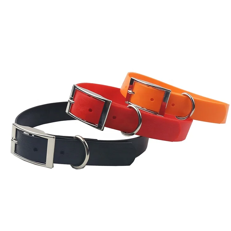 waterproof comfortable coated webbing dog collar leash