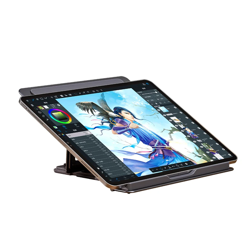 Регулируемая подставка для планшета, поворотный держатель для планшета из алюминиевого сплава, поворотная док-станция для iPad Mini