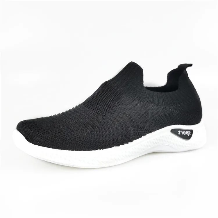 
Factory Hot Selling Shock Absorption And Breathable Rubber Sole Cotton Women Casual Shoes 